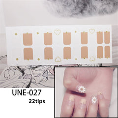 Korean Style Glitter/Floral Nail Art Stickers